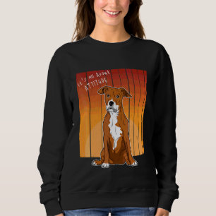 Sudadera Amstaff American Staffordshire Terrier Vintage