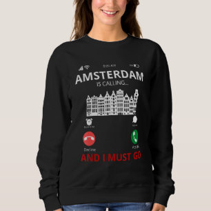Sudadera Amsterdam está llamando al recuerdo de los Países 