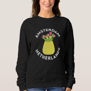 Sudadera Ámsterdam Flores Países Bajos Tulips Holland 1