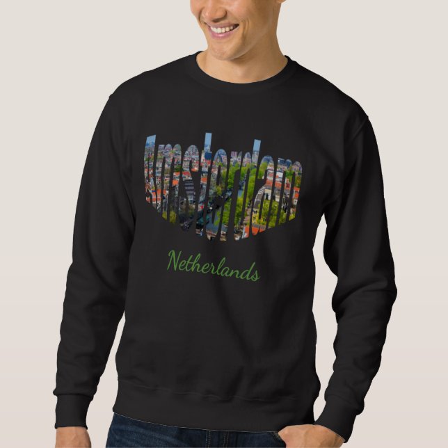 Sudadera Ámsterdam Países Bajos (Anverso)
