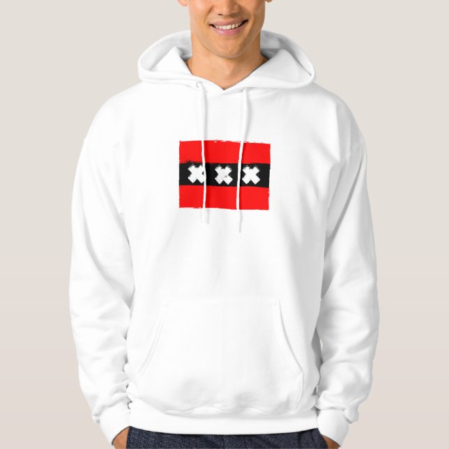 Sudadera Amsterdam urbana (Anverso)