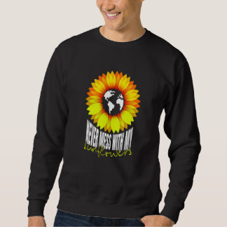 Sudadera Amusing Sunflowers Of Cheerful Mommies Quote