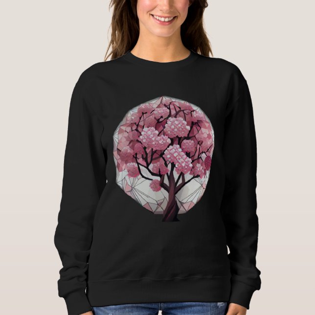 Sudadera An Elegant and Beautiful Cherry Blossom Sphere Tre (Anverso)