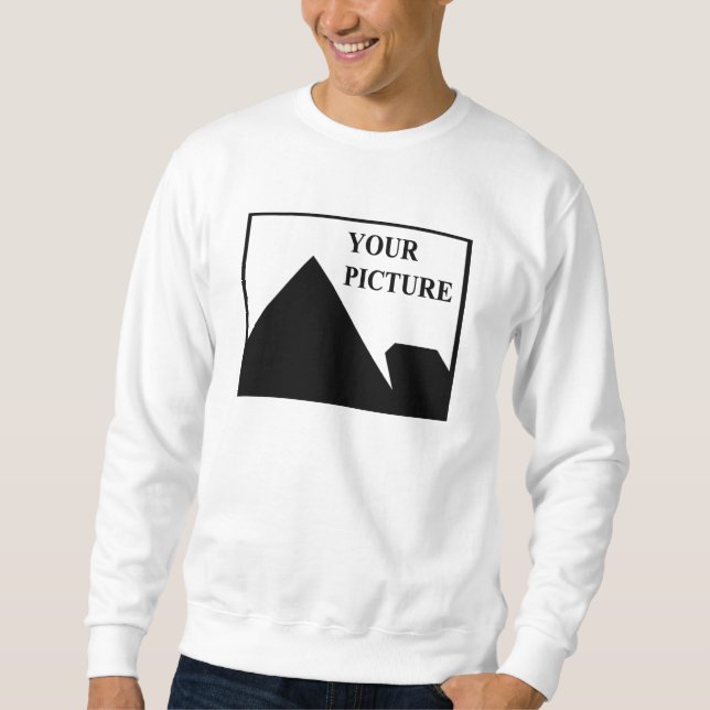 Sudadera Añadir el nombre de la empresa comercial de imágen (Anverso)