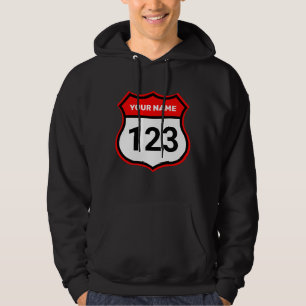 Sudadera Añadir nombre a la identificación de Carreras de n