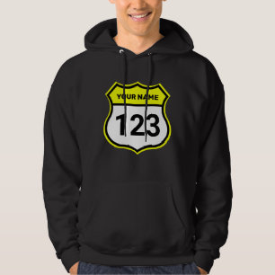 Sudadera Añadir nombre a tu número Carreras Identificación
