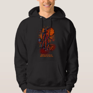 Sudadera Añadir nombre o tu texto - Astronauta león SK8 Esp