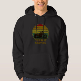 Sudadera Añadir nombre texto helicóptero motocicleta Retro