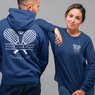 Sudadera Añadir tu nombre de club Tenis Logo Blue Personali