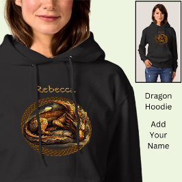 Sudadera Añadir un nombre para el dragón marrón