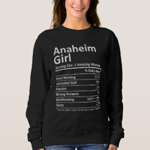 Sudadera Anaheim Chica Ca California Funny City Home Roots 