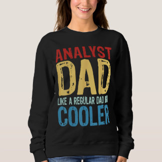 Sudadera Analista de Papá Hombre Como un Papá Regular per
