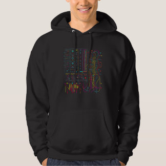 Sudadera Analogue synthesiser electronic music modular life