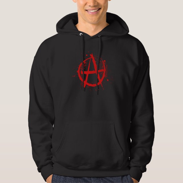 Sudadera anarchy-symbol 2 (Anverso)