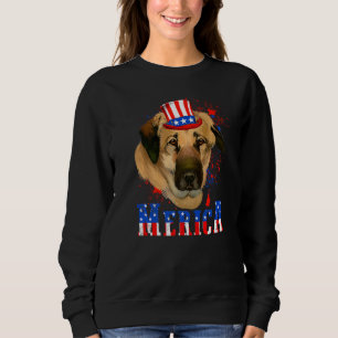 Sudadera Anatolia Merica Bandera Americana Perro Animal 4 d
