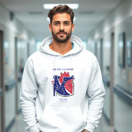 Sudadera Anatomía cardíaca