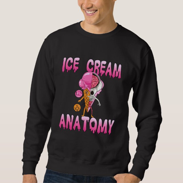 Sudadera Anatomía de hielo helado (Anverso)