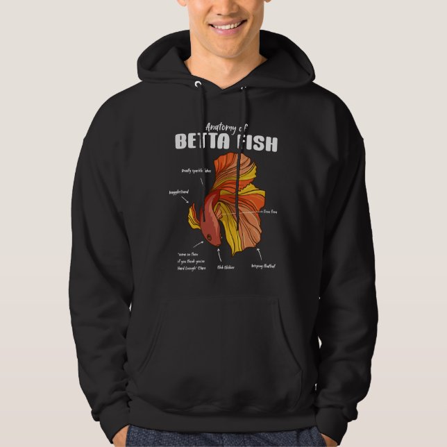 Sudadera Anatomía de peces (Anverso)
