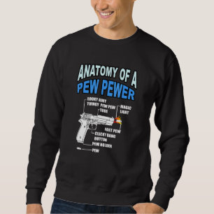 Sudadera Anatomía De Un Arma De Ammo De Alquiler De Pew _5