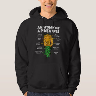 Sudadera Anatomía De Un Cisjordano De Piña Funny Upside Dow