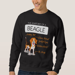 Sudadera Anatomía De Un Cumpleaños De Perro Beagle