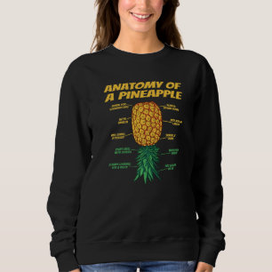 Sudadera Anatomía de una piña swinger piña al revés