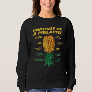 Sudadera Anatomía de una piña Swinger Piña al revés