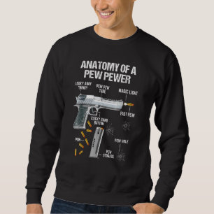 Sudadera Anatomía Del Meme De Enmienda A Pew Pewer Ammo