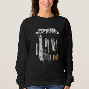 Sudadera Anatomía Del Meme De Enmienda A Pew Pewer Ammo