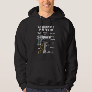 Sudadera Anatomía Del Meme De Enmienda A Pew Pewer Ammo