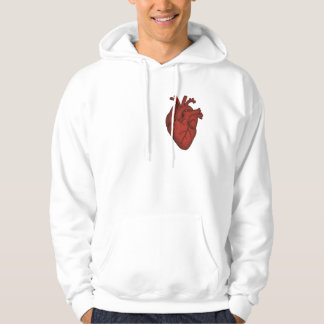 Sudadera Anatomical Heart Art – Red Vintage Illustration De