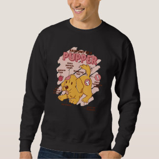 Sudadera Anatomy of a puppy cute dog motif