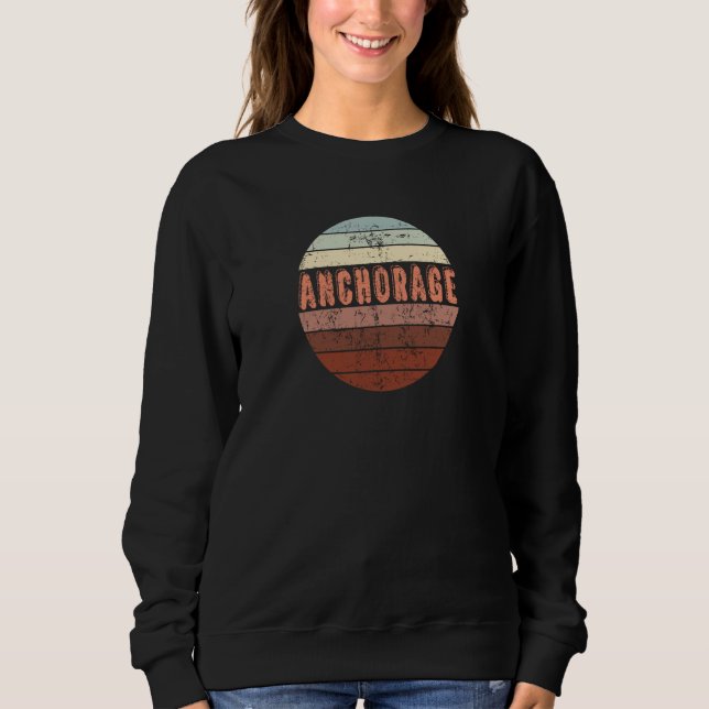 Sudadera Anchorage Alaska Waikiki Beach Sunset 4 (Anverso)