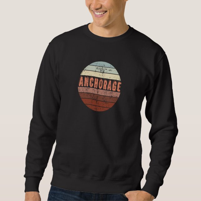 Sudadera Anchorage Alaska Waikiki Beach Sunset 4 (Anverso)