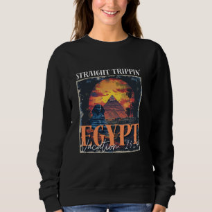 Sudadera Anciana Pirámide de Esfinge de Egipto Faraón Antig