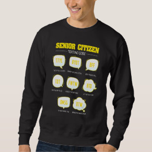 Sudadera Ancianos - Código de Textos para Ancianos