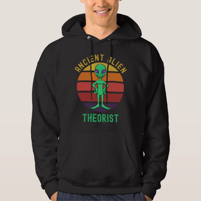 Sudadera Ancient Alien Theorist (Anverso)