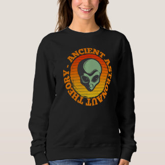 Sudadera Ancient Astronaut Theory Funny Alien Head Science 