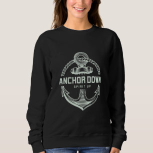 Sudadera Ancla abajo, Espíritu arriba