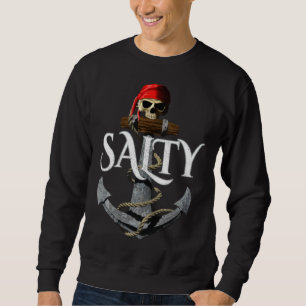 Sudadera Ancla Náutica Pirata Salada