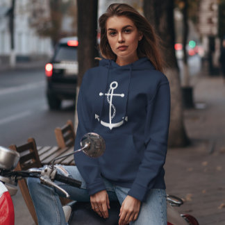 Sudadera Anclaje blanco