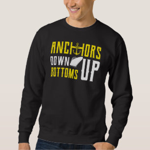 Sudadera Anclas En La Botella Bebiendo Y Navegando Boati