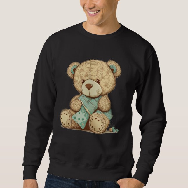 Sudadera and cute Teddy Bear (Anverso)