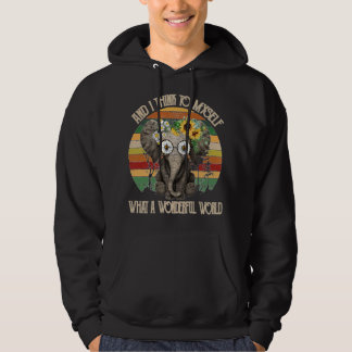Sudadera And I Think to Myself What A Wonderful World Hippi
