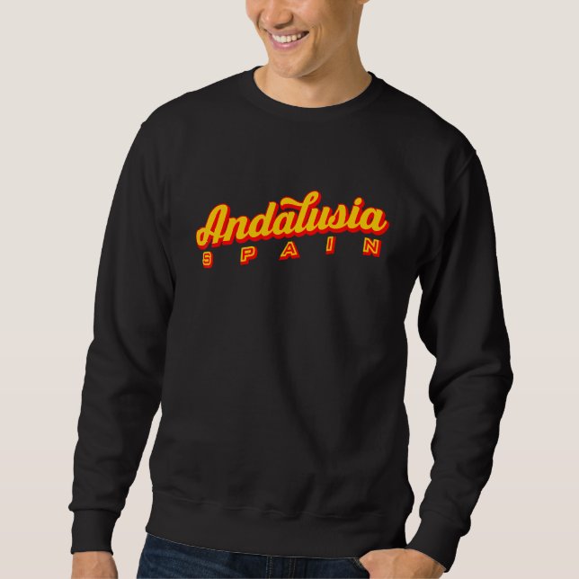 Sudadera Andalucía España (Anverso)