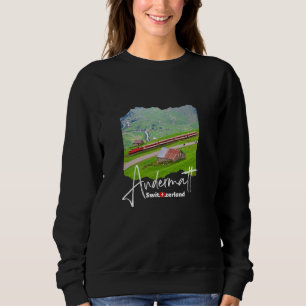 Sudadera Andermatt Suiza Senderismo Andermatt