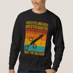 Sudadera Anestesiólogo Anestesiología Anestésico Ronda