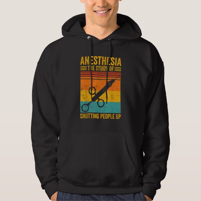 Sudadera Anesthesiologist Anesthesiology Anesthesia Shuttin (Anverso)