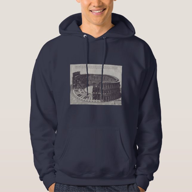 Sudadera Anfiteatro de Verona en Piazza Bra (Anverso)