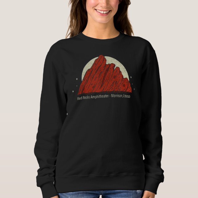 Sudadera Anfiteatro Rojo Morrison Colorado (Anverso)